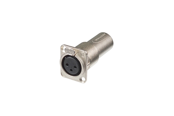 Quik Lok - Neutrik NA3FDM XLR Femmina Pannello/XLR Maschio Quik Lok - Neutrik NA3FDM XLR Femmina Pannello/XLR Maschio