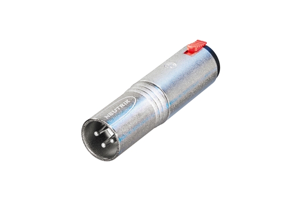 Quik Lok - Neutrik NA3MJ XLR Maschio/Presa Jack TRS Stereo 6.3 Quik Lok - Neutrik NA3MJ XLR Maschio/Presa Jack TRS Stereo 6.3