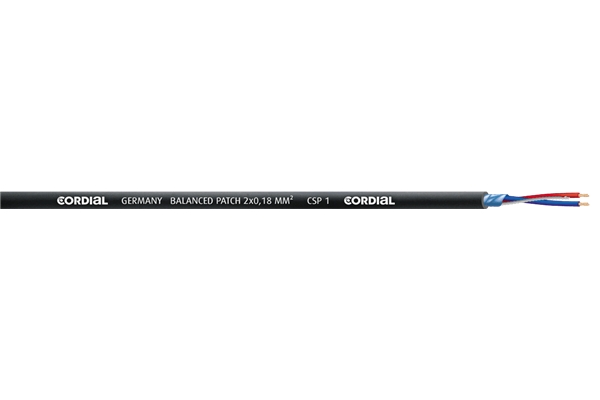 Cordial - CSP 1 BLACK 500