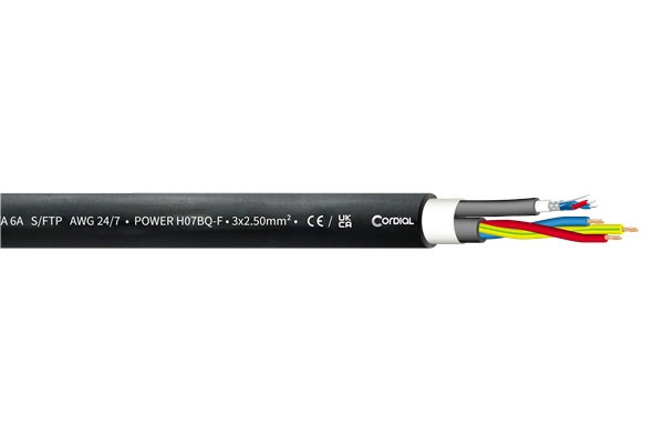 Cordial - CDP1-25 BLACK 500