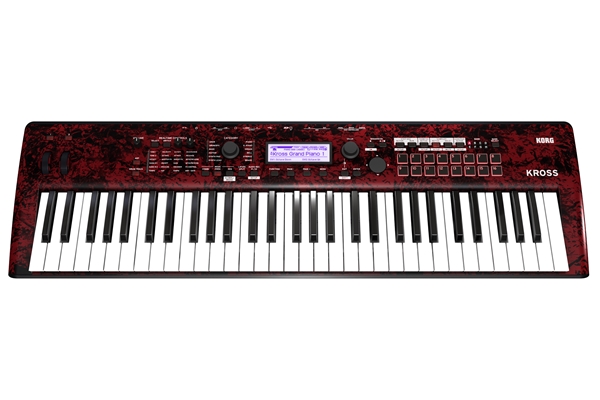 Korg - KROSS 2-61 (Red Marbled)