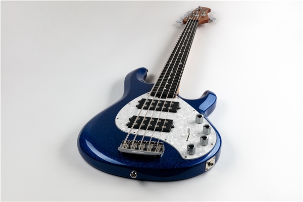 Music Man - StingRay Special 5 HH Tectonic Blue Sparkle Tastiera Ebano
