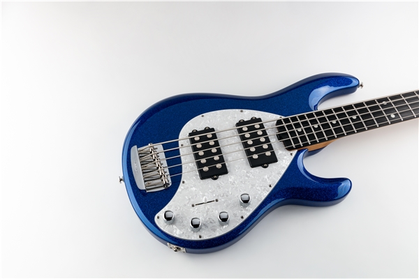 Music Man - StingRay Special 5 HH Tectonic Blue Sparkle Tastiera Ebano