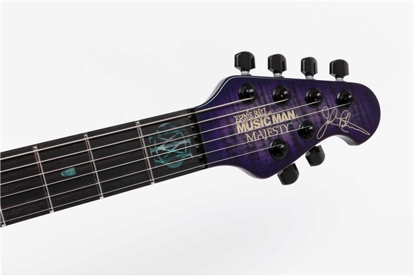 Music Man - Majesty Flame Maple Crystal Amethyst
