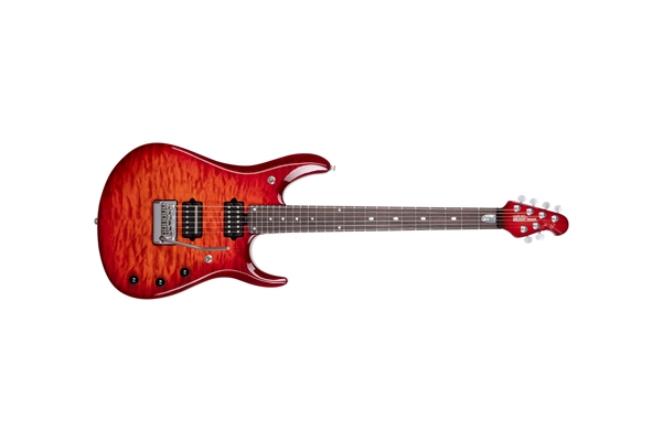 John Petrucci 6 Figured Top Dragon Blood Quilt Tastiera Palissandro