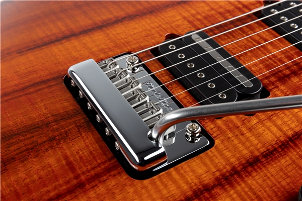 Music Man - John Petrucci 6 Figured Top Koa Tastiera Ebano