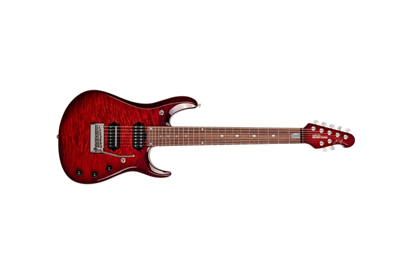 John Petrucci 7 Figured Top Dragon Blood Quilt Tastiera Palissandro