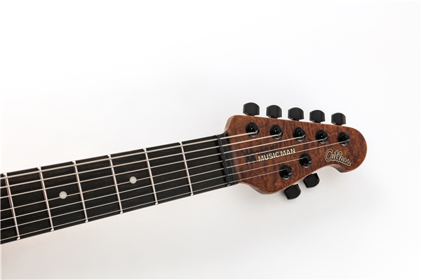Music Man - Cutlass Jason Richardson Buckeye Burl 7 Corde
