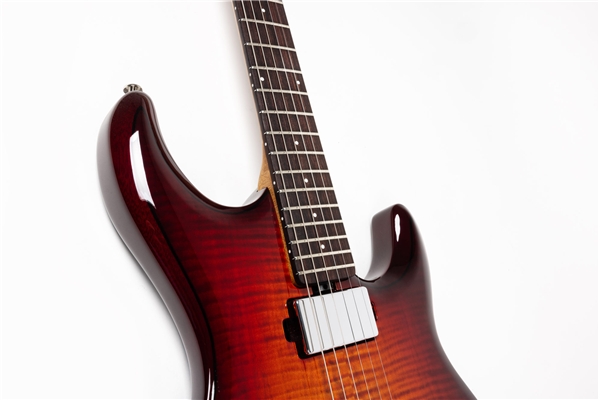 Music Man - Luke 4 HH Maple Top Afterburn