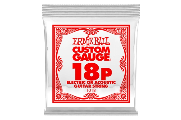 Ernie Ball - 1018 Plain Steel .018