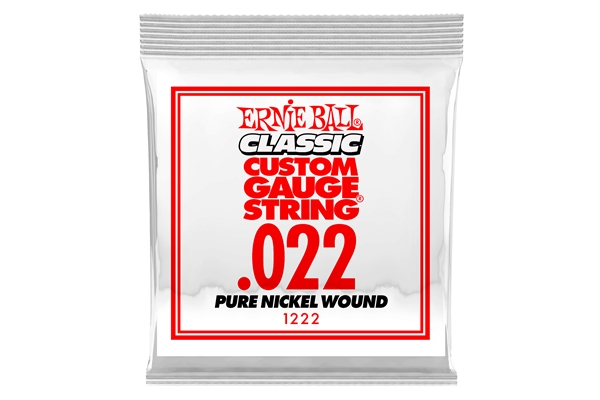 Ernie Ball - 1222 Pure Nickel Wound .022