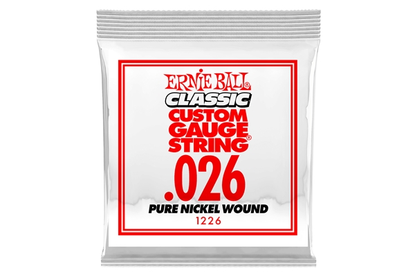 Ernie Ball - 1226 Pure Nickel Wound .026