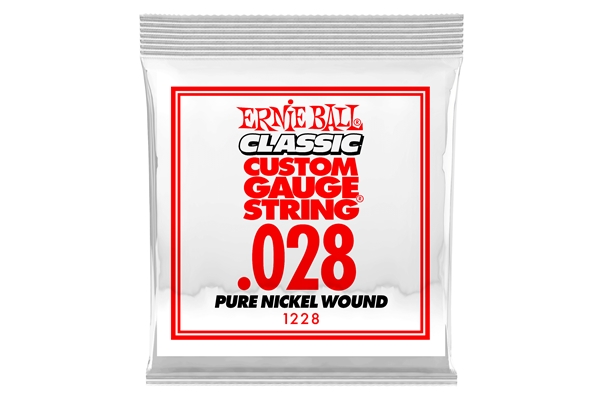Ernie Ball - 1228 Pure Nickel Wound .028