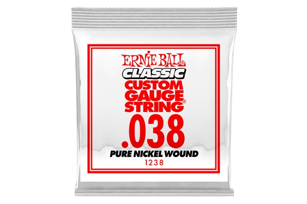 Ernie Ball - 1238 Pure Nickel Wound .038