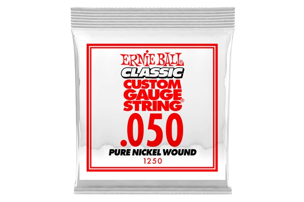 Ernie Ball - 1250 Pure Nickel Wound .050