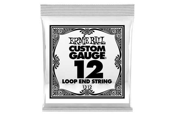Ernie Ball - 1312 Stainless Steel Plain Loop End .012
