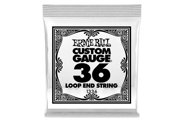 Ernie Ball - 1336 Stainless Steel Wound Loop End .036