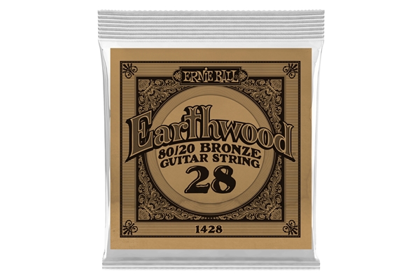 Ernie Ball - 1428 Earthwood 80/20 Bronze .028