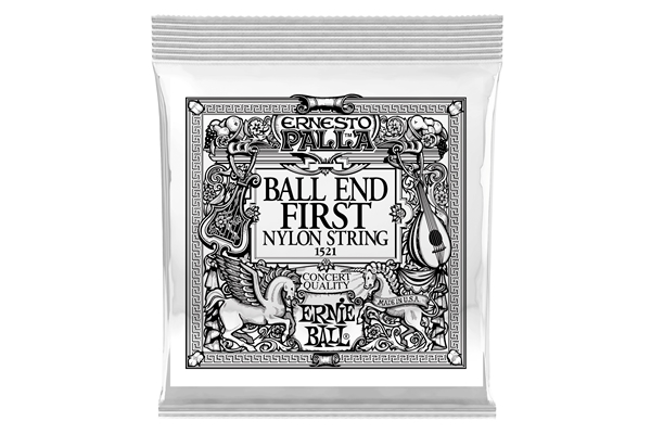Ernie Ball - 1521 Ernesto Palla Black 1ª Ball End .028