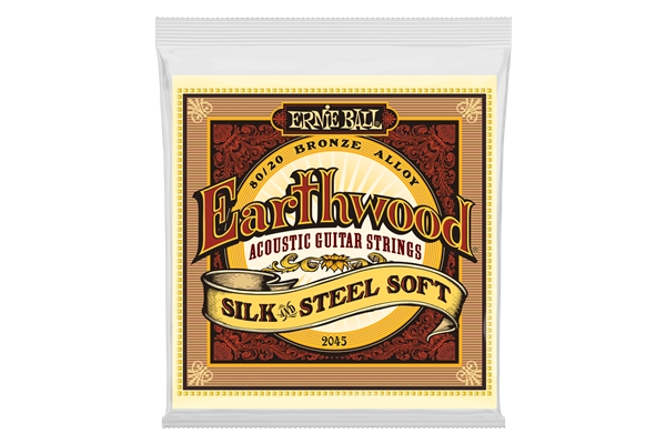 Ernie Ball - 2045 Earthwood Silk & Steel 80/20 Bronze Soft 11-52
