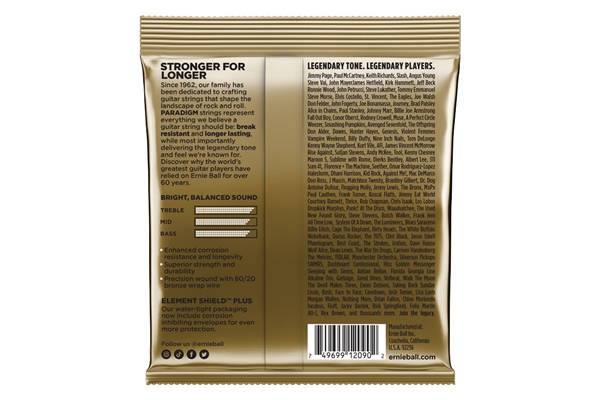 Ernie Ball - 2090 Paradigm 80/20 Bronze Extra Light 10-50