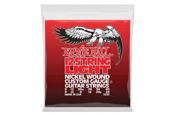 Ernie Ball - 2233 Nickel Wound Custom Light Slinky 9-46