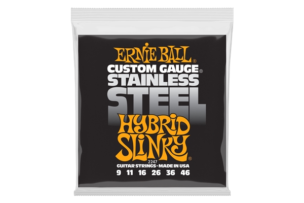 Ernie Ball - 2247 Stainless Steel Hybrid Slinky 9-46