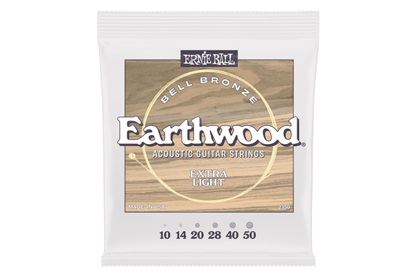 Ernie Ball - 2350 Earthwood Bell Bronze Acoustic Extra Light 10-50