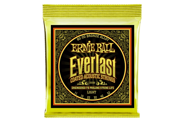 2558 Everlast Coated 80/20 Bronze Light 11-52