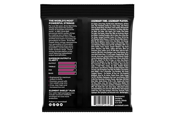 Ernie Ball - 2723 Cobalt Super Slinky 9-42