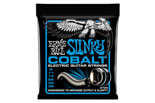 Ernie Ball - 2725 Cobalt Extra Slinky 8-38