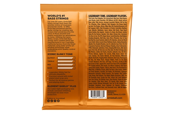 Ernie Ball - 2833 Nickel Wound Hybrid Slinky 45-105
