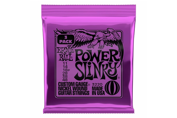 3220 Nickel Wound Power Slinky 11-48 - 3 Set