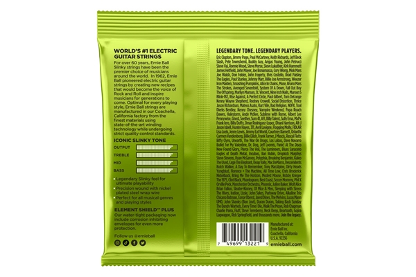 Ernie Ball - 3221 Nickel Wound Regular Slinky 10-46 - 3 Set