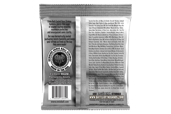 Ernie Ball - 3834 Super Slinky Coated 45-100