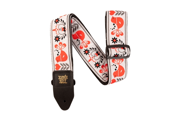 4689 Tracolla Red Bird Winter Jacquard 2021
