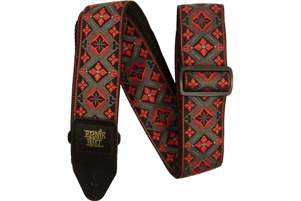 5346 Red King Jacquard Strap