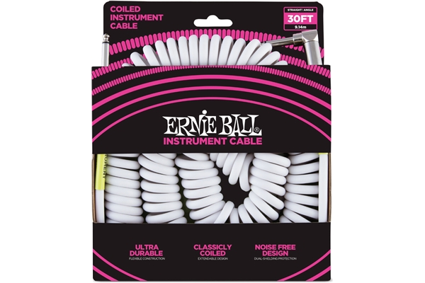 6045 Cavo Spirale White 9 m