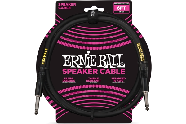 6072 Cavo Speaker Black 1,8 m