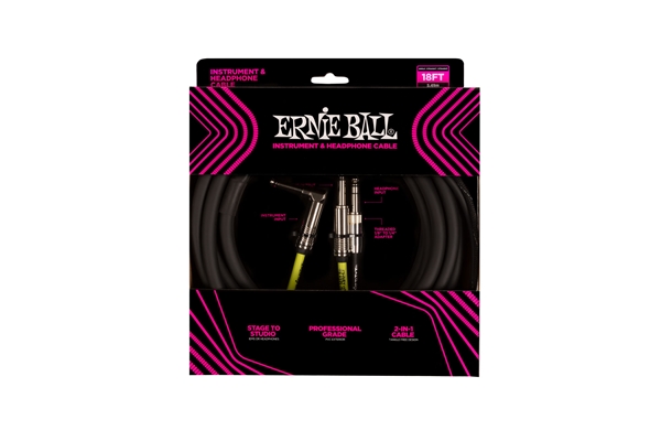 6411 Instrument and Headphone Cable