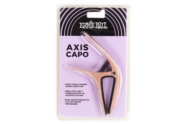 Ernie Ball - 9605 Axis Capo Rose Gold 2021
