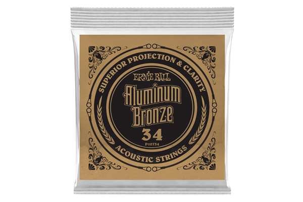 Ernie Ball - 0734 Aluminum Bronze .034