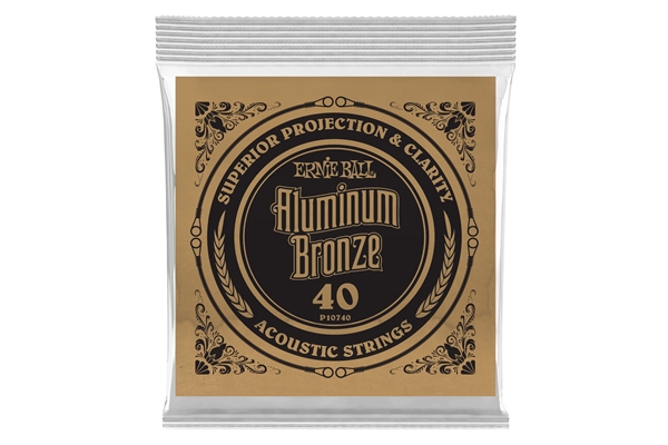 Ernie Ball - 0740 Aluminum Bronze .040
