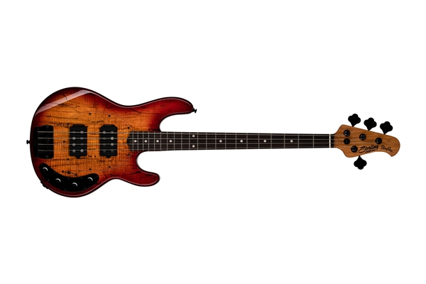 RAY34HH Spalted Maple Blood Orange Burst