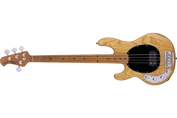 StingRay Ray34 4 Natural Ash Tastiera Acero Roasted Left
