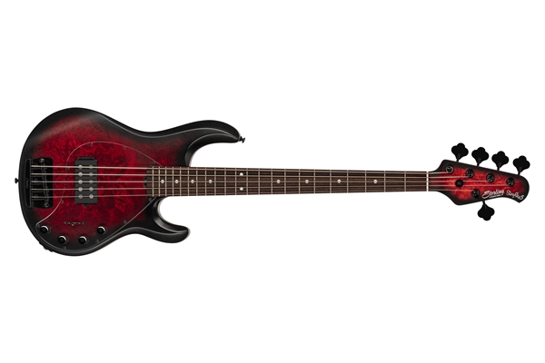 Sterling by Music Man - StingRay RAY35 PB Dark Scarlet Burst Satin