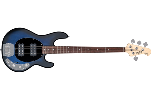 StingRay Ray4 HH 4 Corde Pacifc Blue Burst Satin Tastiera Jatoba