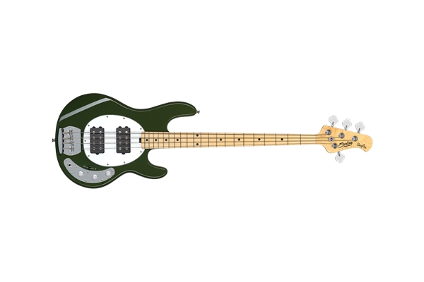 StingRay Ray4 HH 4 Corde Olive Tastiera Acero
