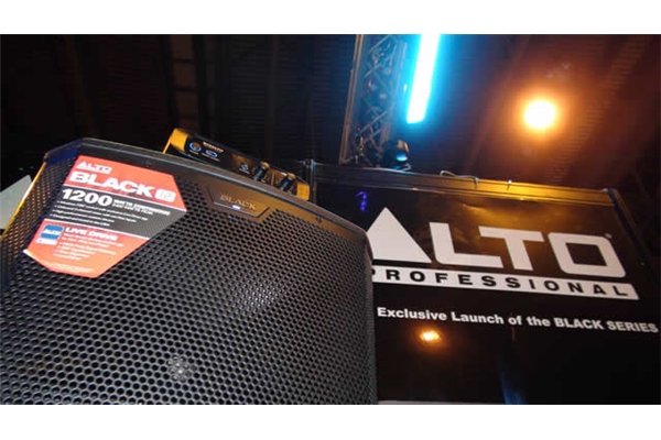 Alto Professional Black Series diffusori e sub amplificati