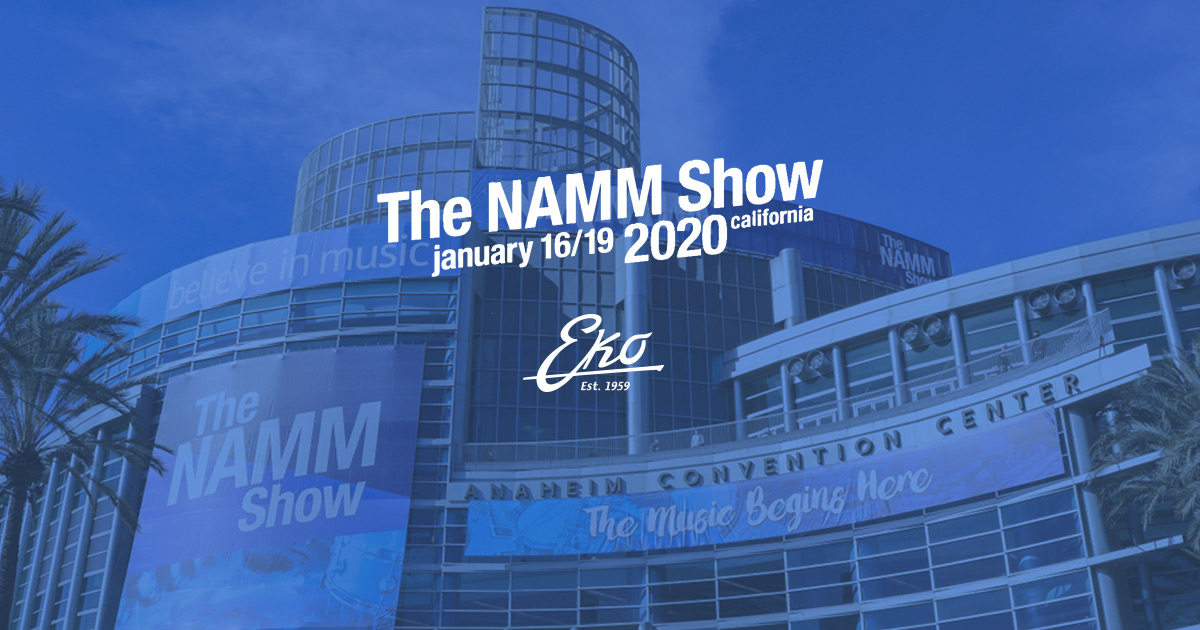 the-namm-show-2020-eko the-namm-show-2020-eko